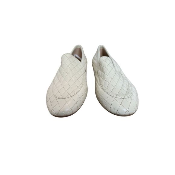 Onyx Quilted Cream Loafers Size 8.5 - Picture 4 of 8